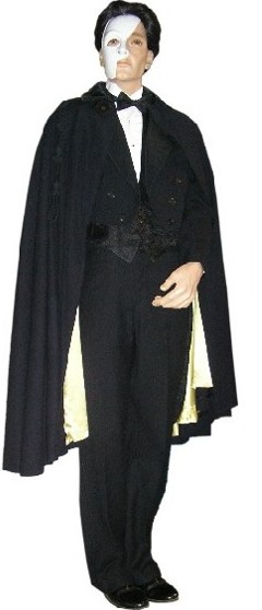 black wool cape. lack wool opera cape,