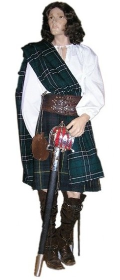 kilt shoulder sash